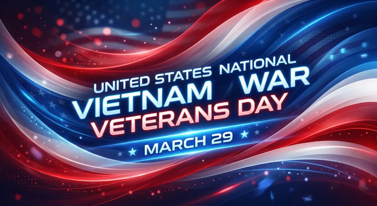 Free Download Patriotic Vietnam Veterans Day Wishes - High Quality United States National Vietnam War Veterans Day Image