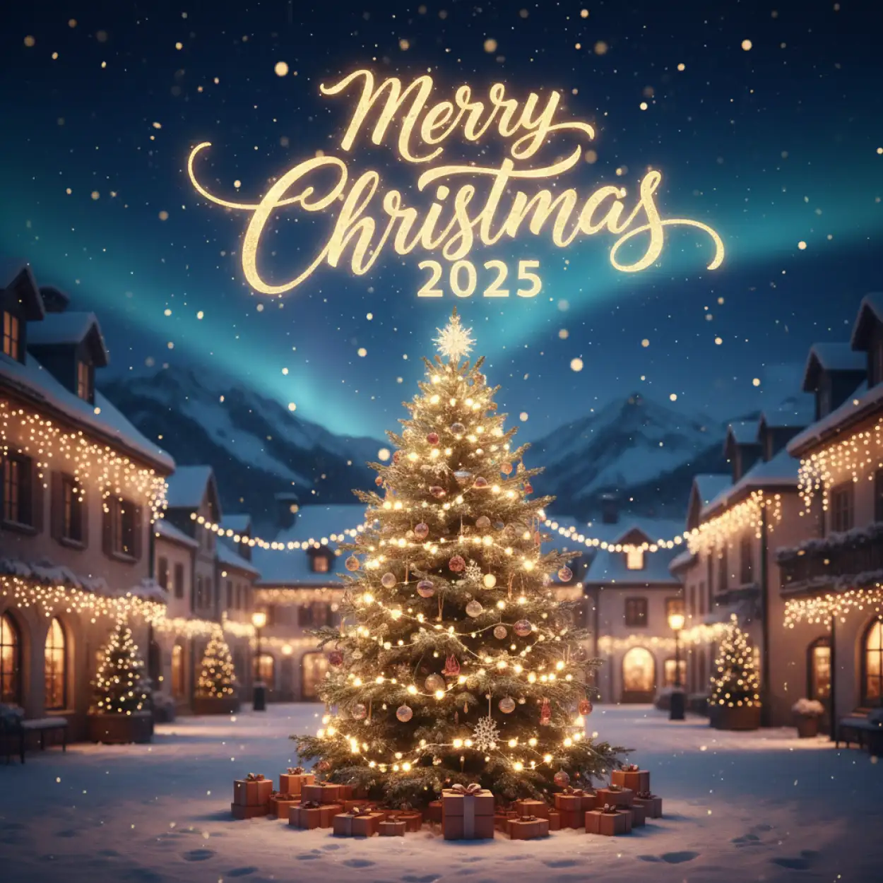 peaceful merry christmas wishes 2025