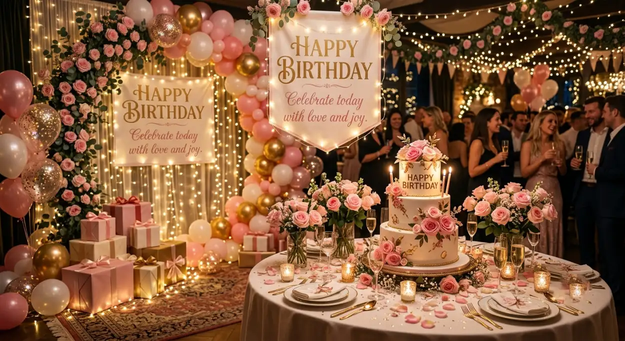 Free Download Pink Happy Birthday Images Hd - High Quality Happy Birthday Images Hd Image