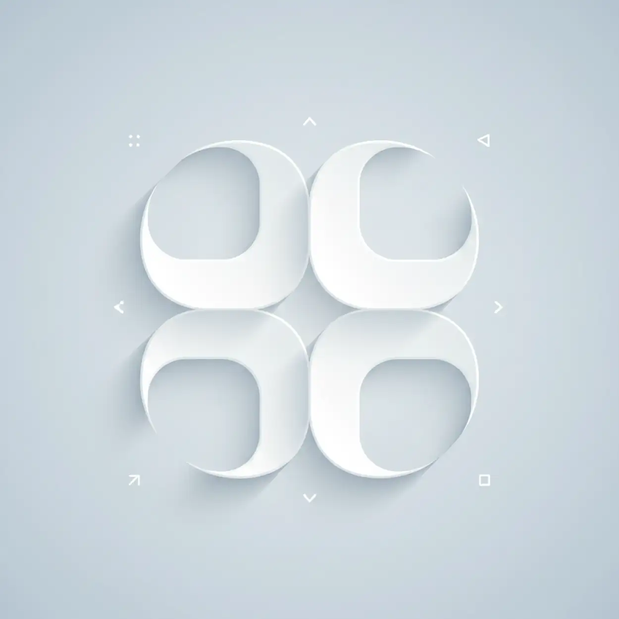 plain white background for text overlay