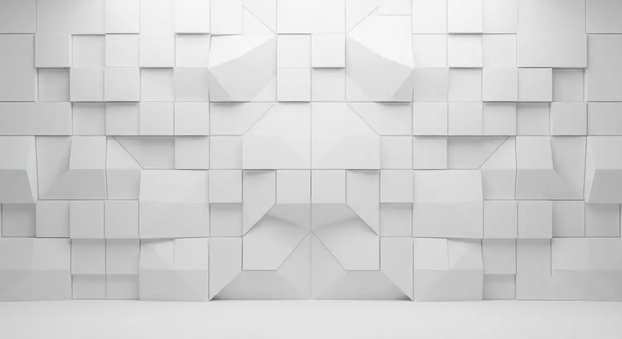Free Download Plain White Background With Minimal Polygon Pattern - High Quality Plain White Background Background Image
