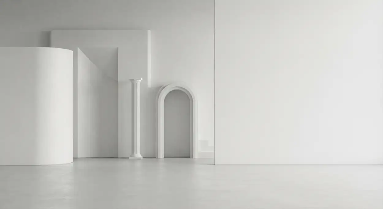 Free Download Plain White Background With Professional Studio Composition - High Quality Plain White Background Background Image
