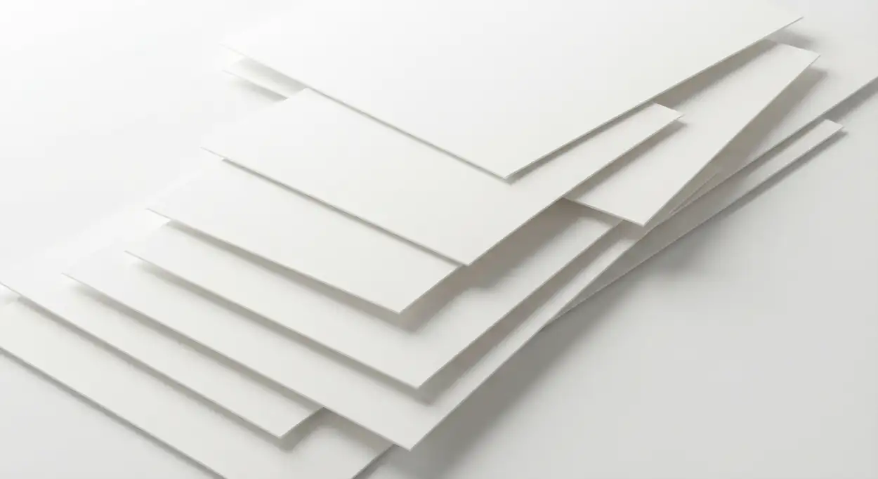 Free Download Plain White Background With Thick Card Paper Look - High Quality Plain White Background Background Image