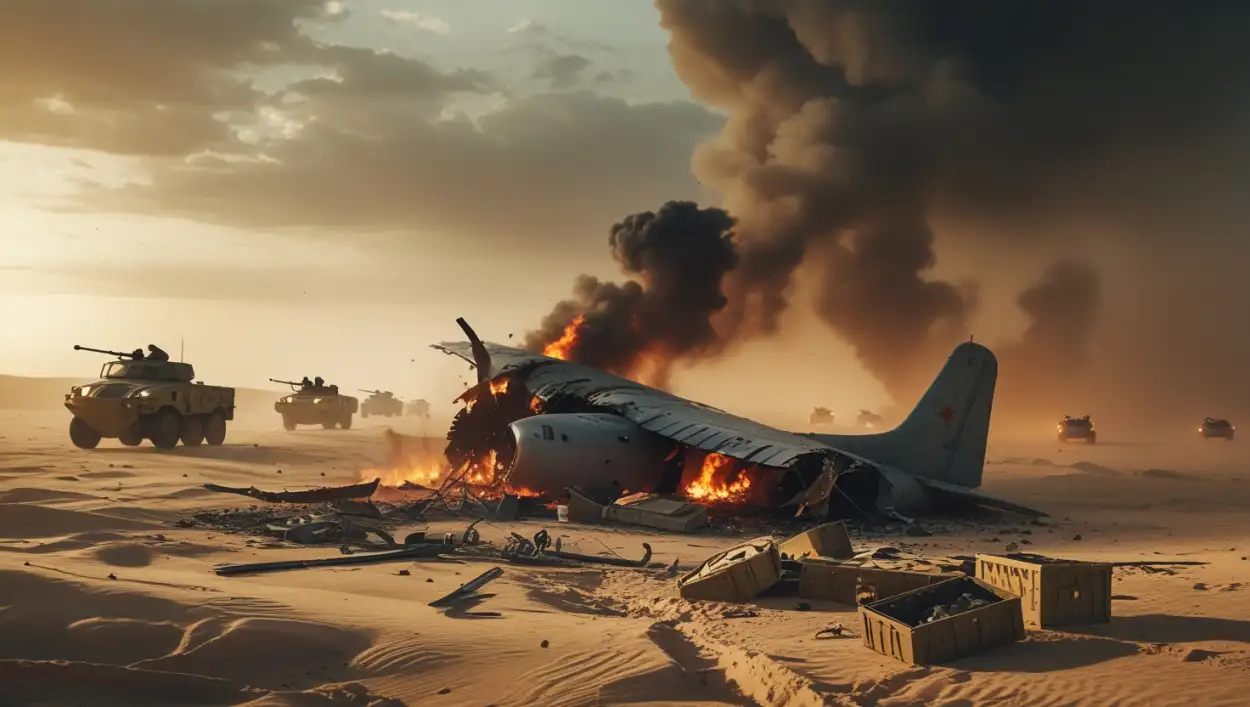 Plane Crash In Desert Background Image - Royalty Free Plane Crash Background Image | Pngmagic Free Download Plane Crash In Desert Background Image - High Quality Plane Crash Background Background