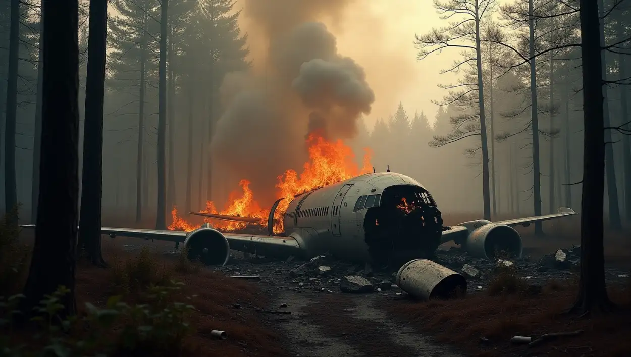 Plane Crash In Forest Background Image - Royalty Free Plane Crash Background Image | Pngmagic Free Download Plane Crash In Forest Background Image - High Quality Plane Crash Background Background