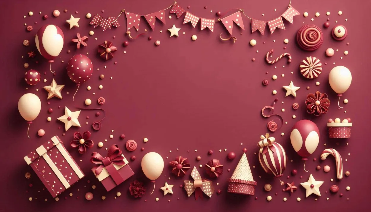 Playful Maroon Background Hd With Polka Dots For Children’s Party Invitations - Royalty Free Maroon Background Hd Image | Pngmagic Free Download Playful Maroon Background Hd With Polka Dots For Children’s Party Invitations - High Quality Maroon Background Hd Background