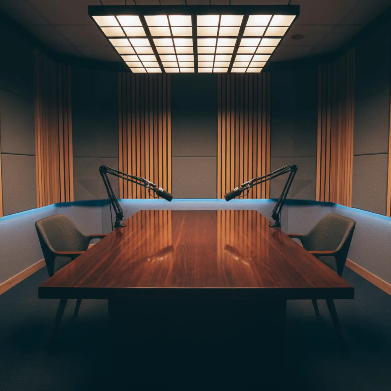 Free Download Podcast Studio Background For Educational Podcast - High Quality Podcast Studio Background Background