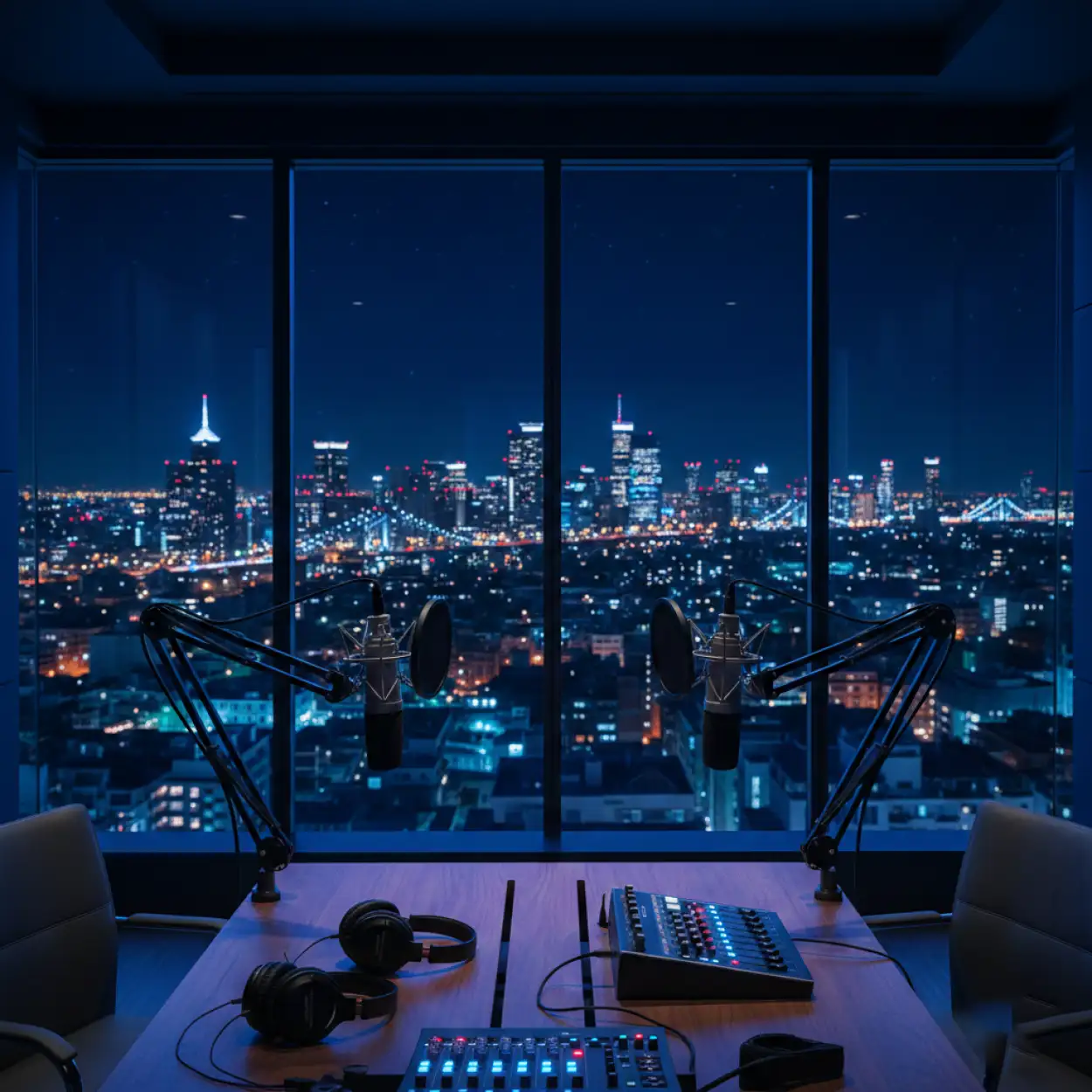 Free Download Podcast Studio Background For Streaming - High Quality Podcast Studio Background Background