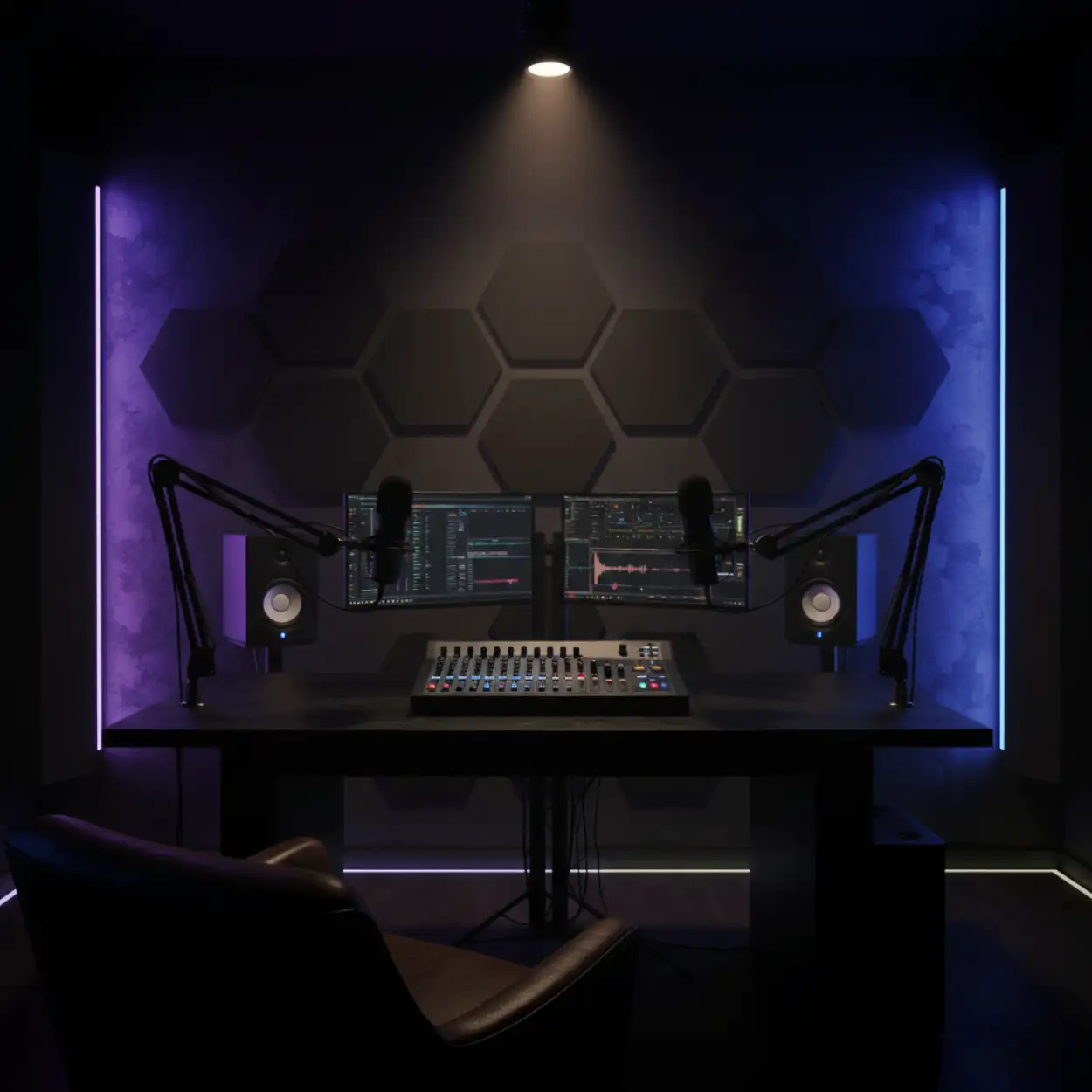 Free Download Podcast Studio Background For Zoom Recording - High Quality Podcast Studio Background Background