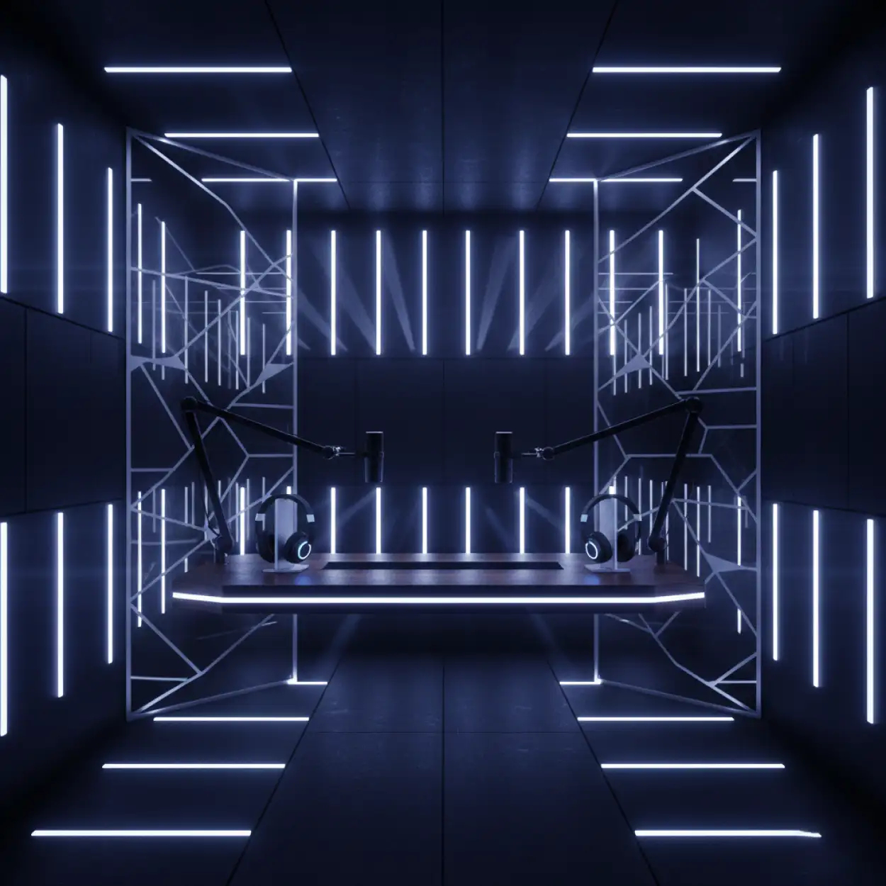 Free Download Podcast Studio Background Led Wall Design - High Quality Podcast Studio Background Background