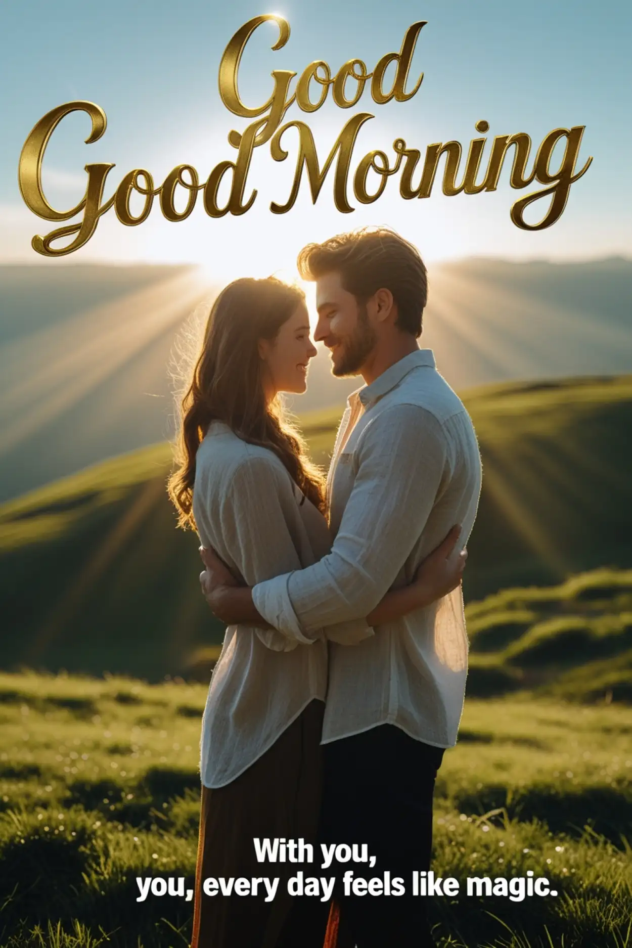 Free Download Poetic Good Morning Message For Her - High Quality Good Morning Love Messages Background