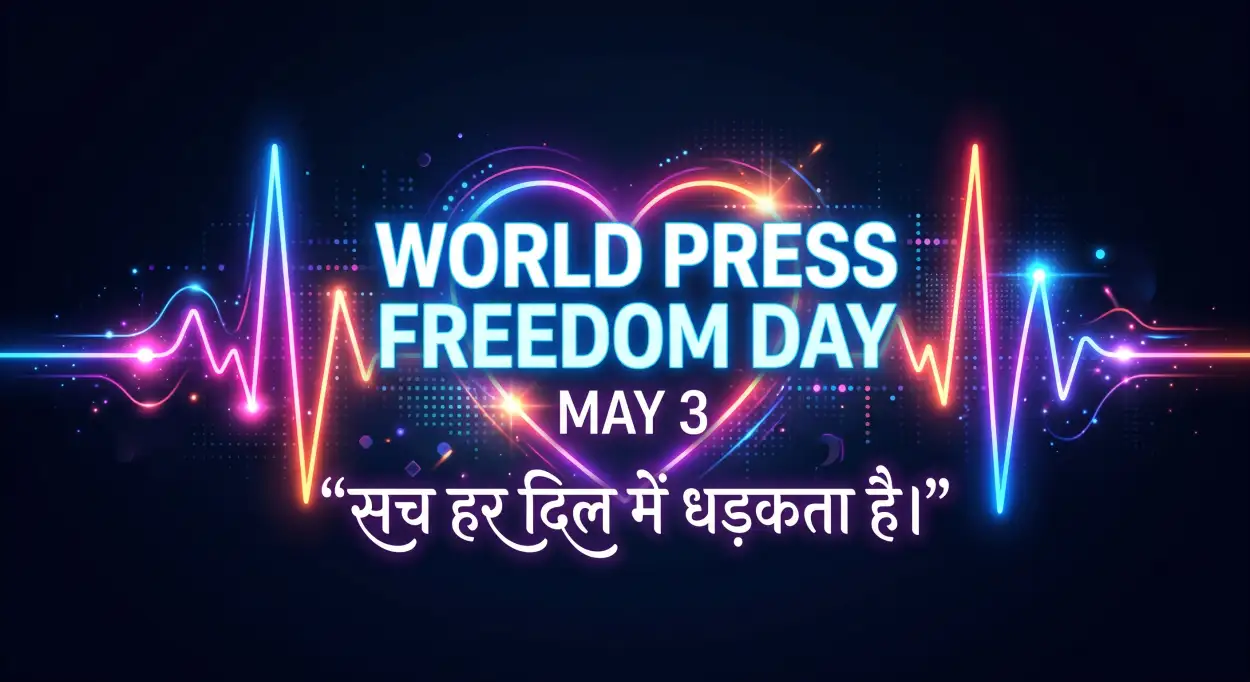 Free Download Press Freedom Day Awareness India - High Quality World Press Freedom Day 2026 Image