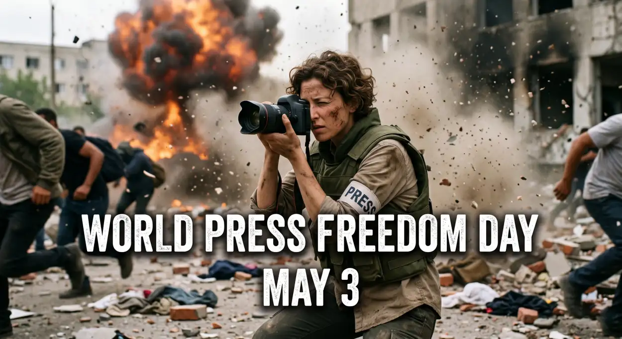 Free Download Press Freedom Day Presentation Topics - High Quality World Press Freedom Day 2026 Image