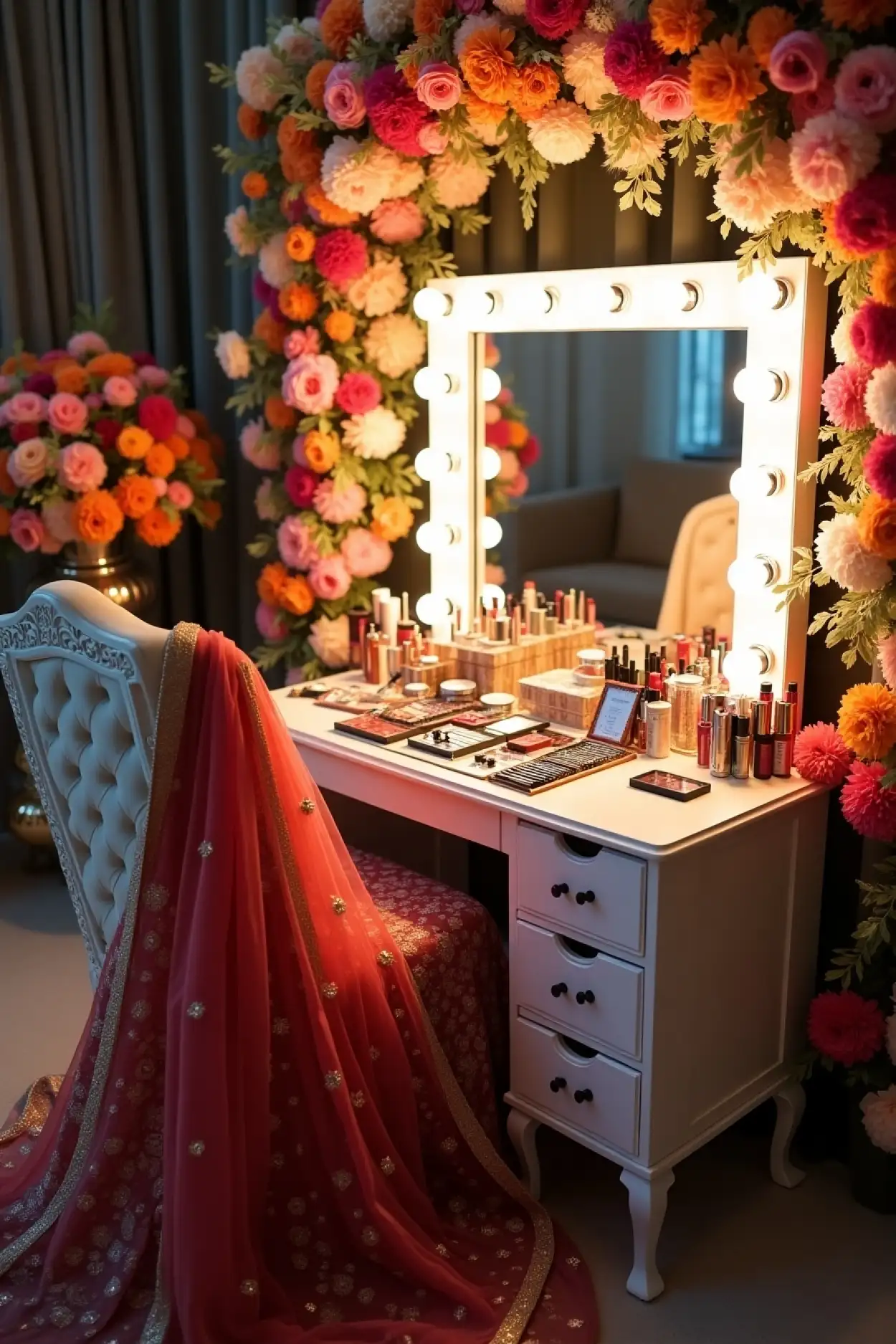 professional makeup background image