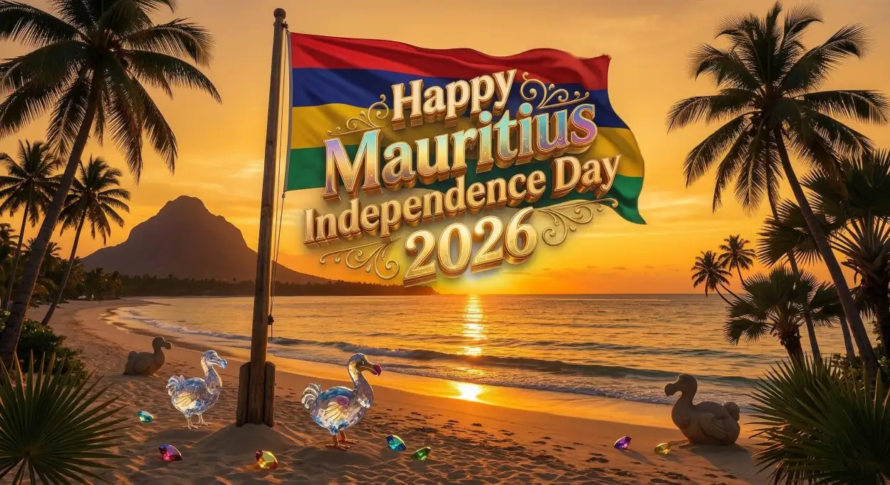 Free Download Professional Mauritius Independence Day 2026 Banner Design - High Quality Happy Mauritius Independence Day 2026 Image