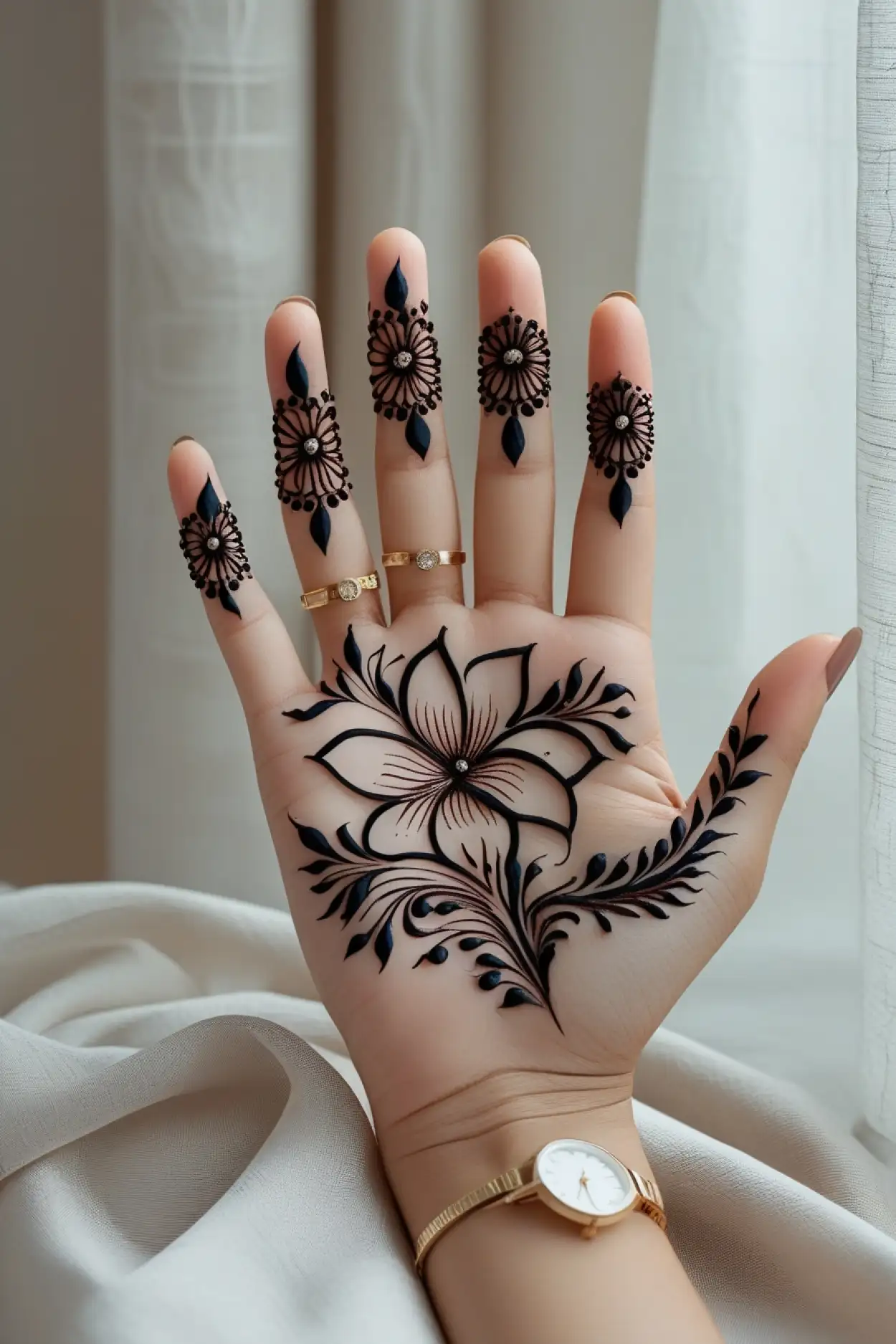 professional mehndi artist teej design 2025