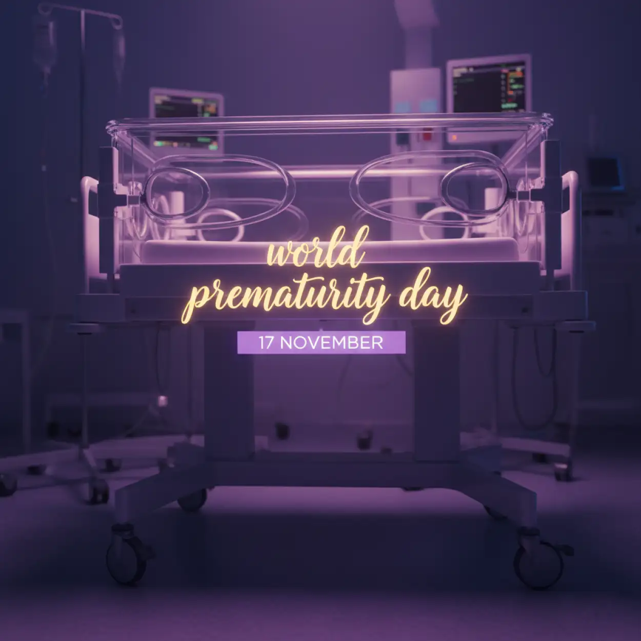 Free Download Purple Ribbon Day Images For Awareness - High Quality World Prematurity Day Background