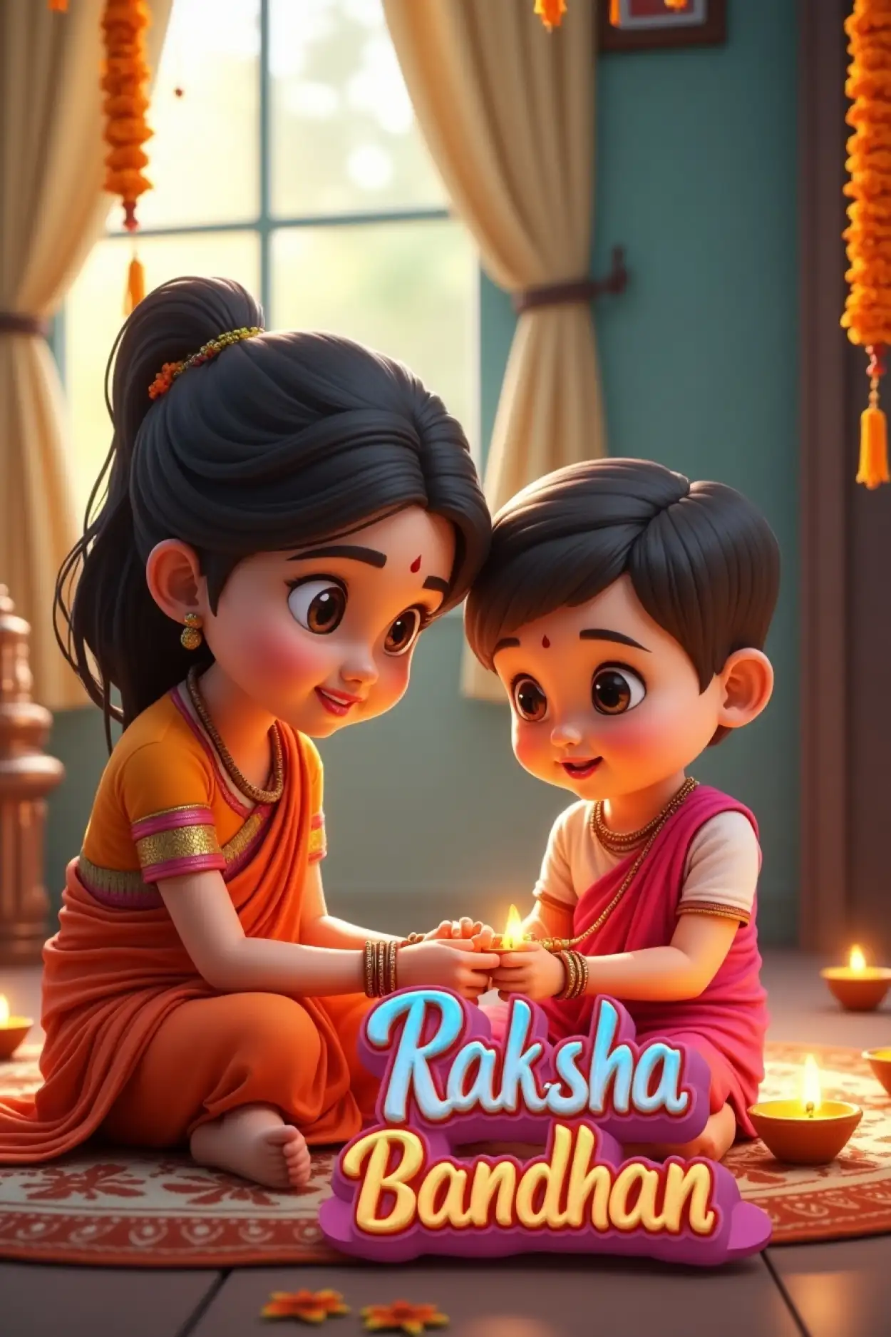 Free Download Rakhi Poems In English For School Kids - High Quality Happy Raksha Bandhan Wishes For Children Background