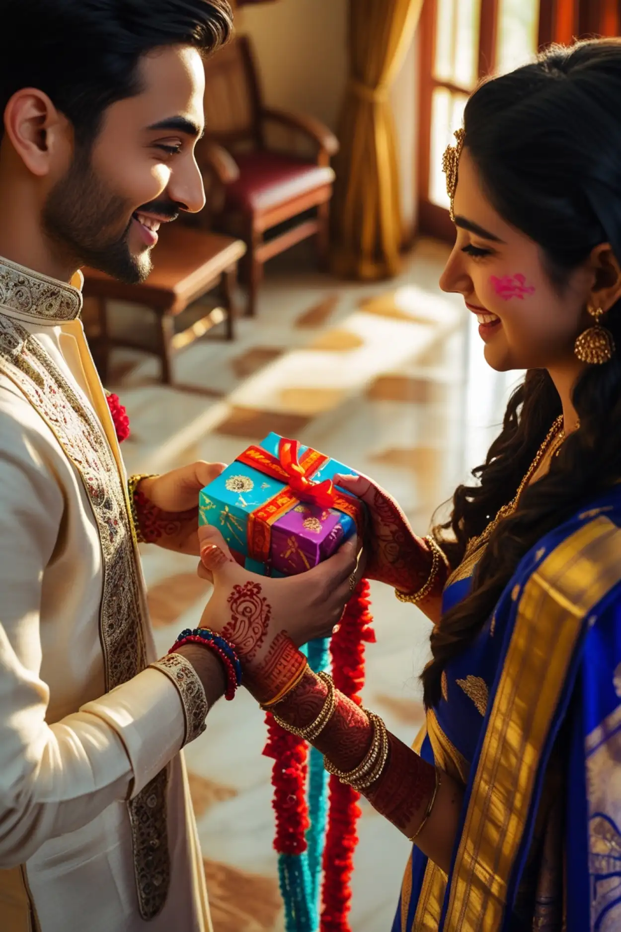 raksha bandhan background for greeting card