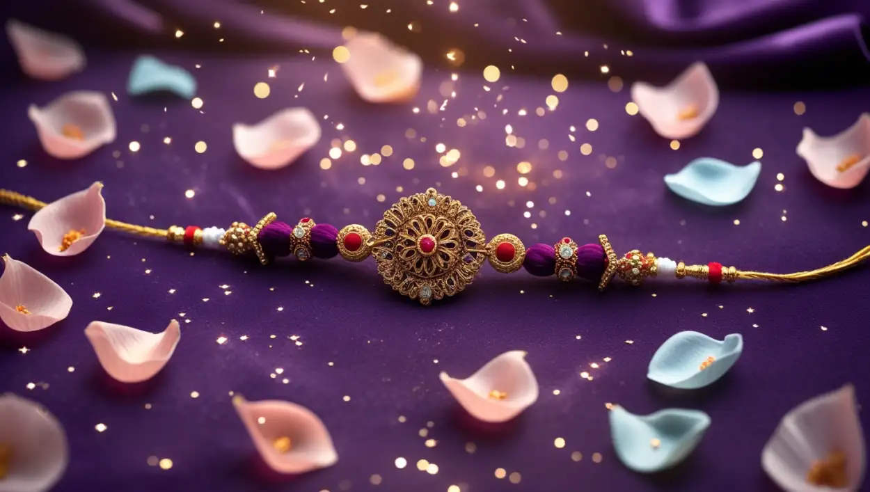 raksha bandhan background in vector format