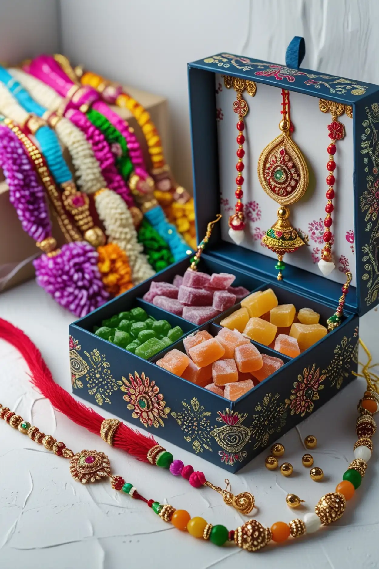 Free Download Raksha Bandhan Background With Brother Giving Gift - High Quality Raksha Bandhan Background Background