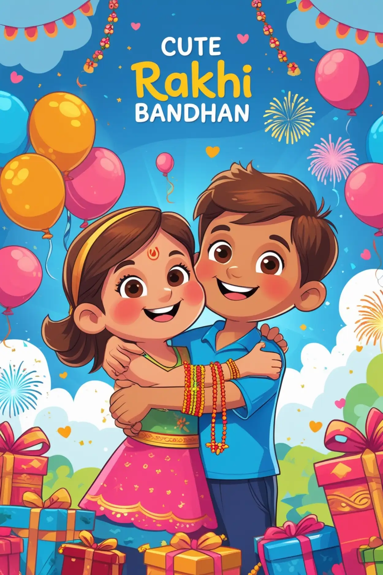 Free Download Raksha Bandhan Background With Creative Border - High Quality Raksha Bandhan Background Background
