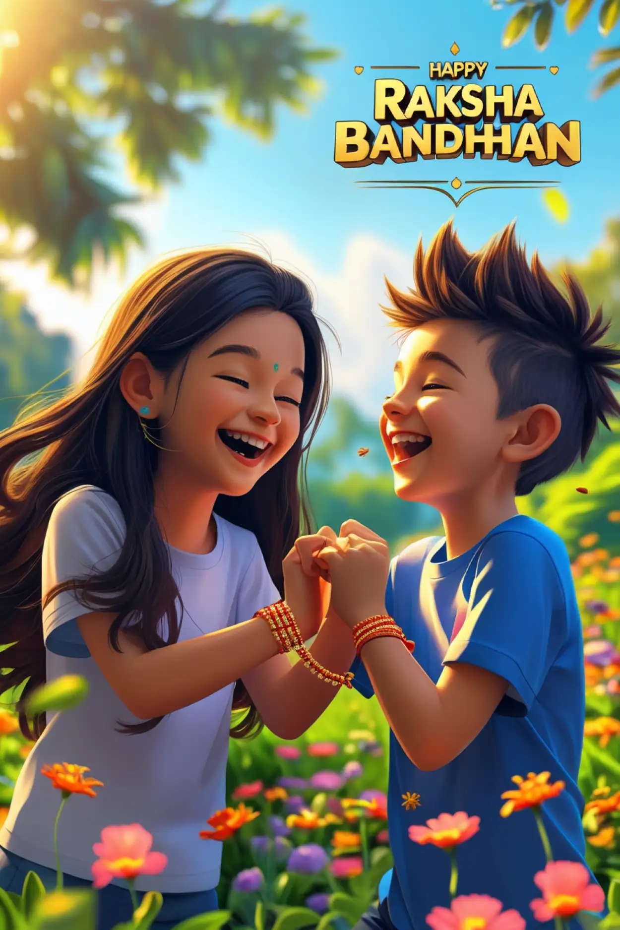 Free Download Raksha Bandhan Thoughts For Sister - High Quality Raksha Bandhan Wishes For Sister Background