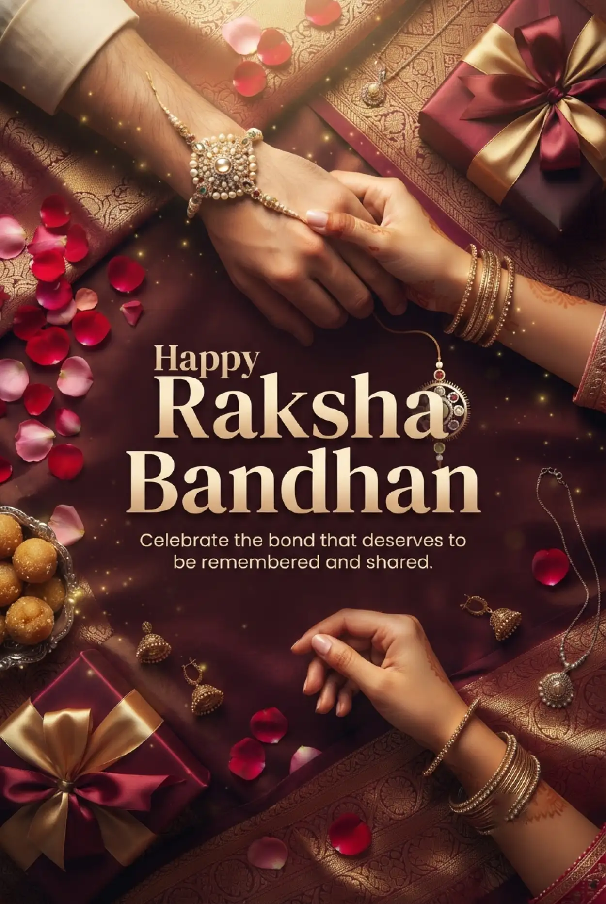 Free Download Raksha Bandhan Wishes 2026 In Hindi - High Quality Happy Raksha Bandhan Wishes 2026 Image