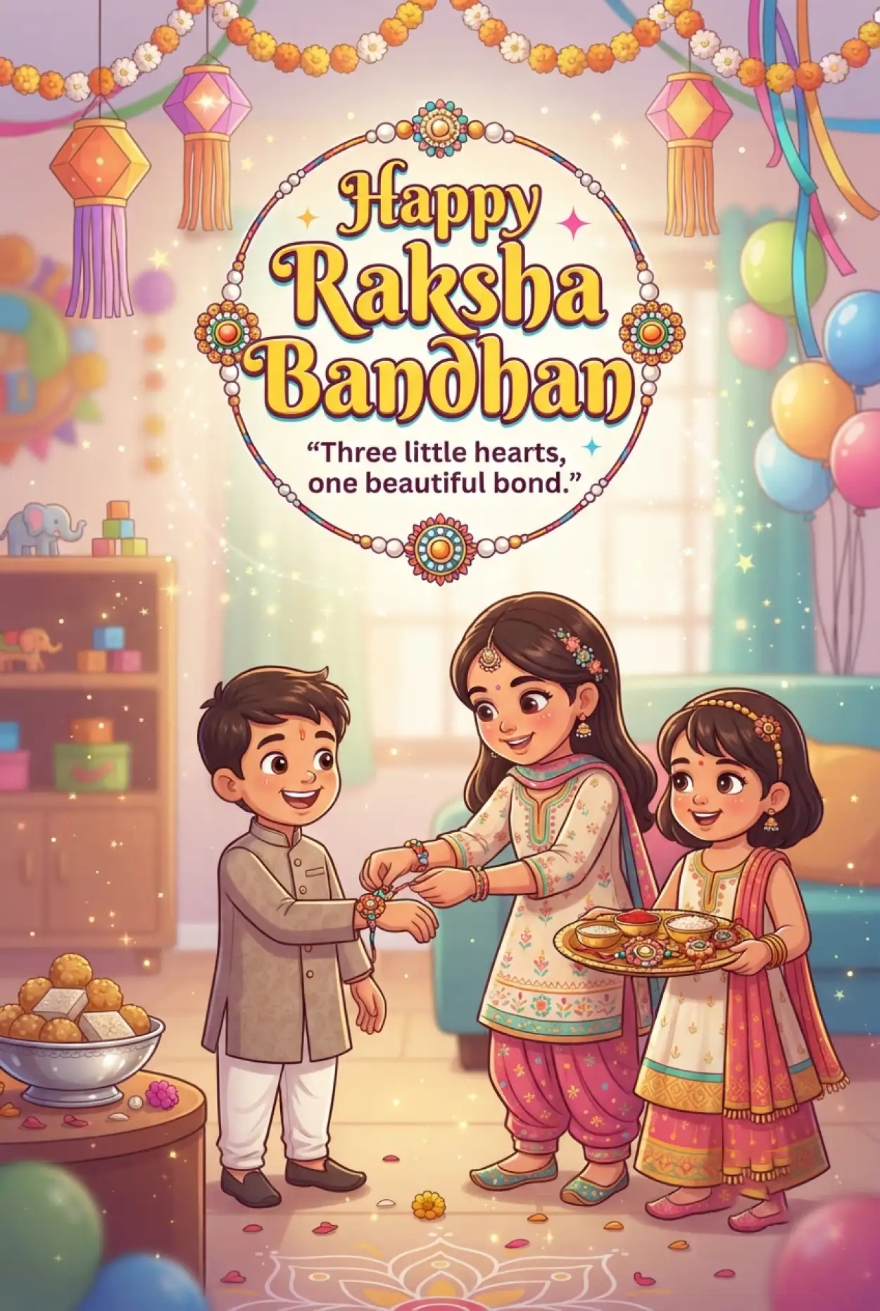 Free Download Raksha Bandhan Wishes 2026 To Make Sister Feel Special - High Quality Happy Raksha Bandhan Wishes 2026 Image