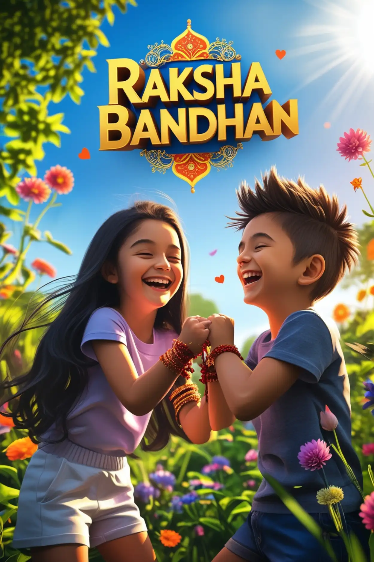 Free Download Raksha Bandhan Wishes In Hindi For Sister - High Quality Raksha Bandhan Wishes For Sister Background