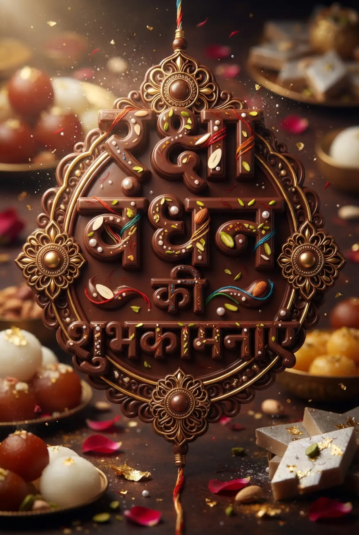 Free Download Raksha Bandhan Wishes In Hindi With Images - High Quality Raksha Bandhan Ki Shubhkamnaye In Hindi Image
