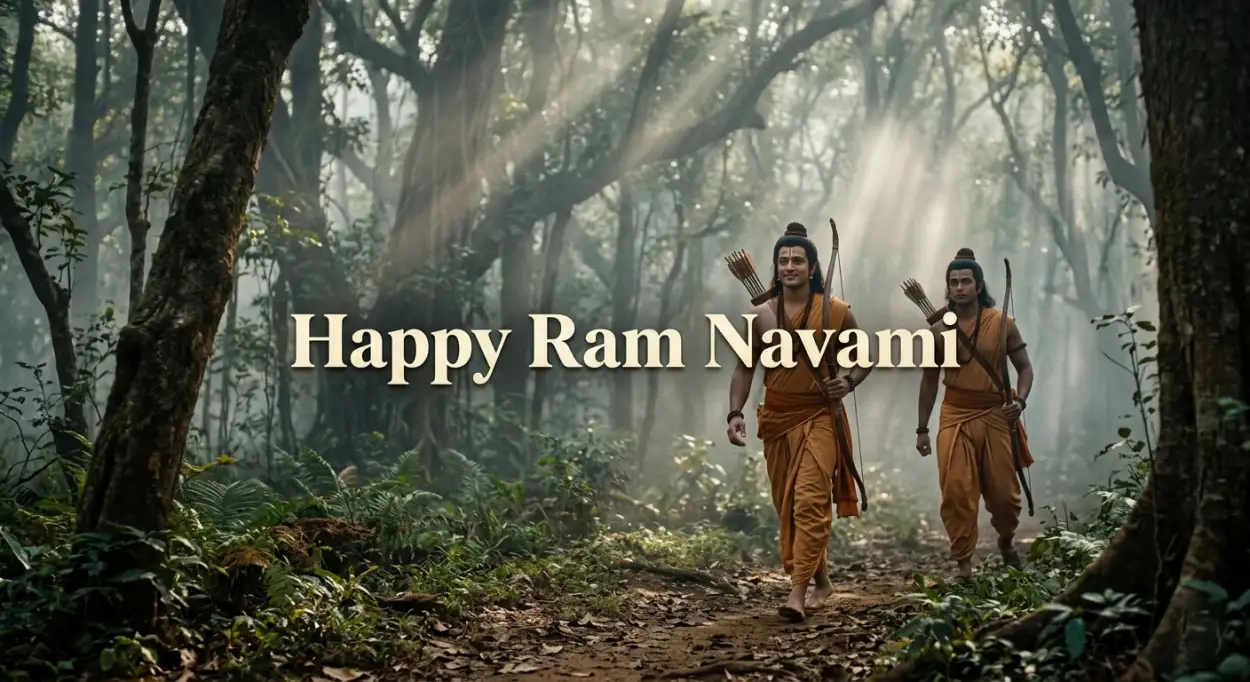 Free Download Ram Navami 2026 Wishes Creative Captions - High Quality Ram Navami Wishes 2026 Image