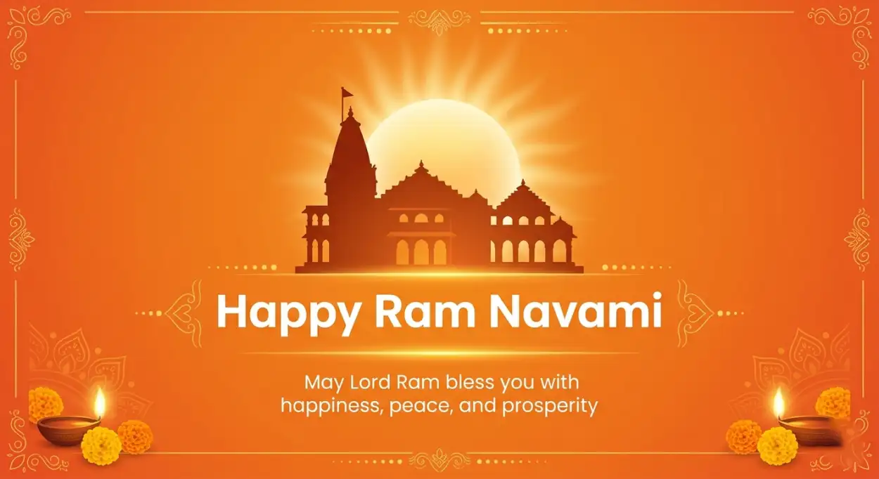 Free Download Ram Navami 2026 Wishes For Clients Greeting - High Quality Ram Navami Wishes 2026 Image
