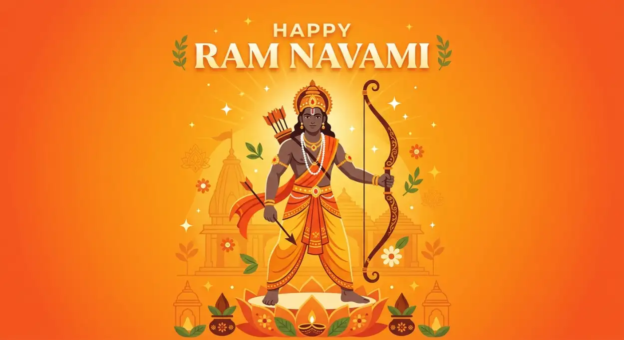 Free Download Ram Navami Wishes 2026 For Digital Marketing Posts - High Quality Ram Navami Wishes 2026 Image