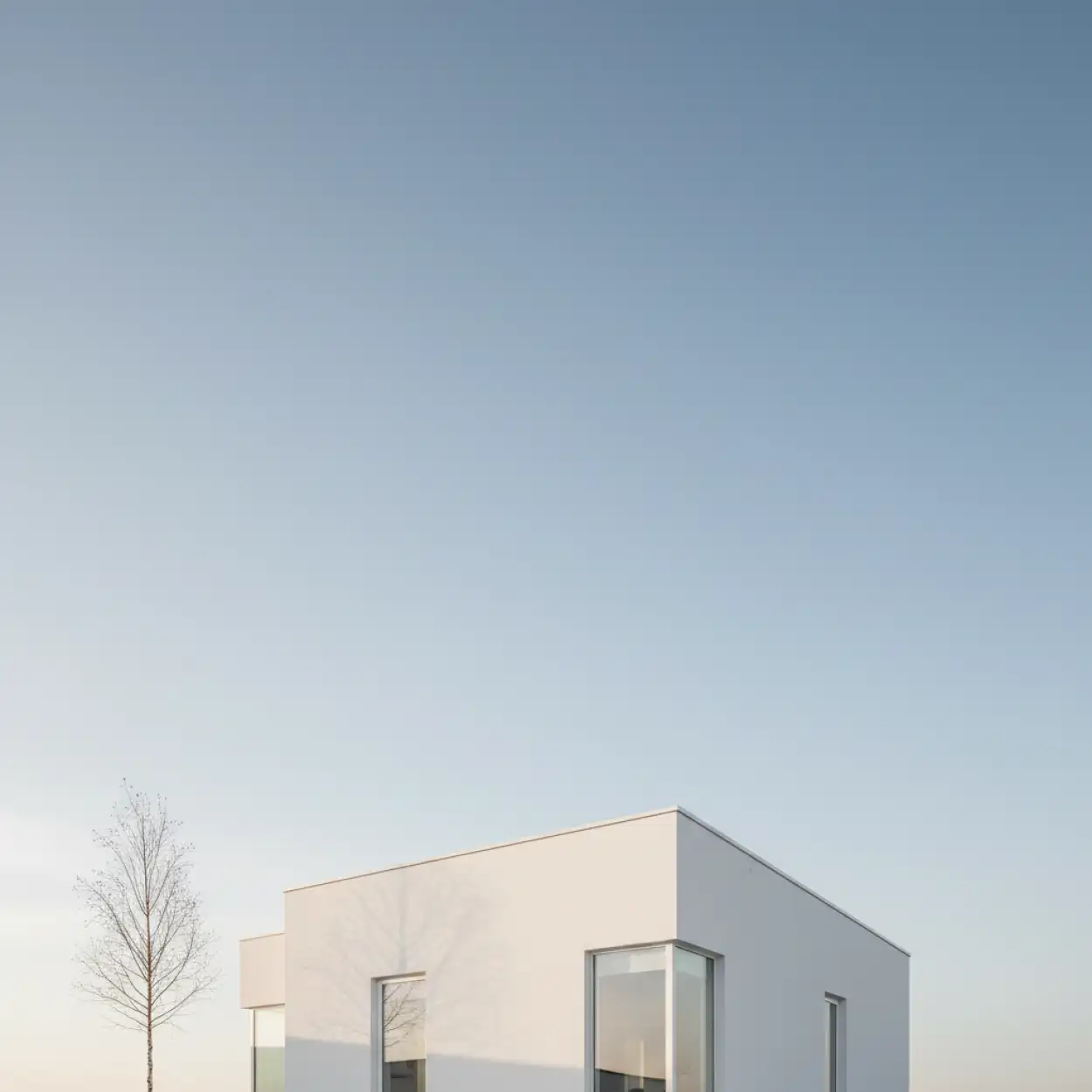 real estate marketing background with house silhouette