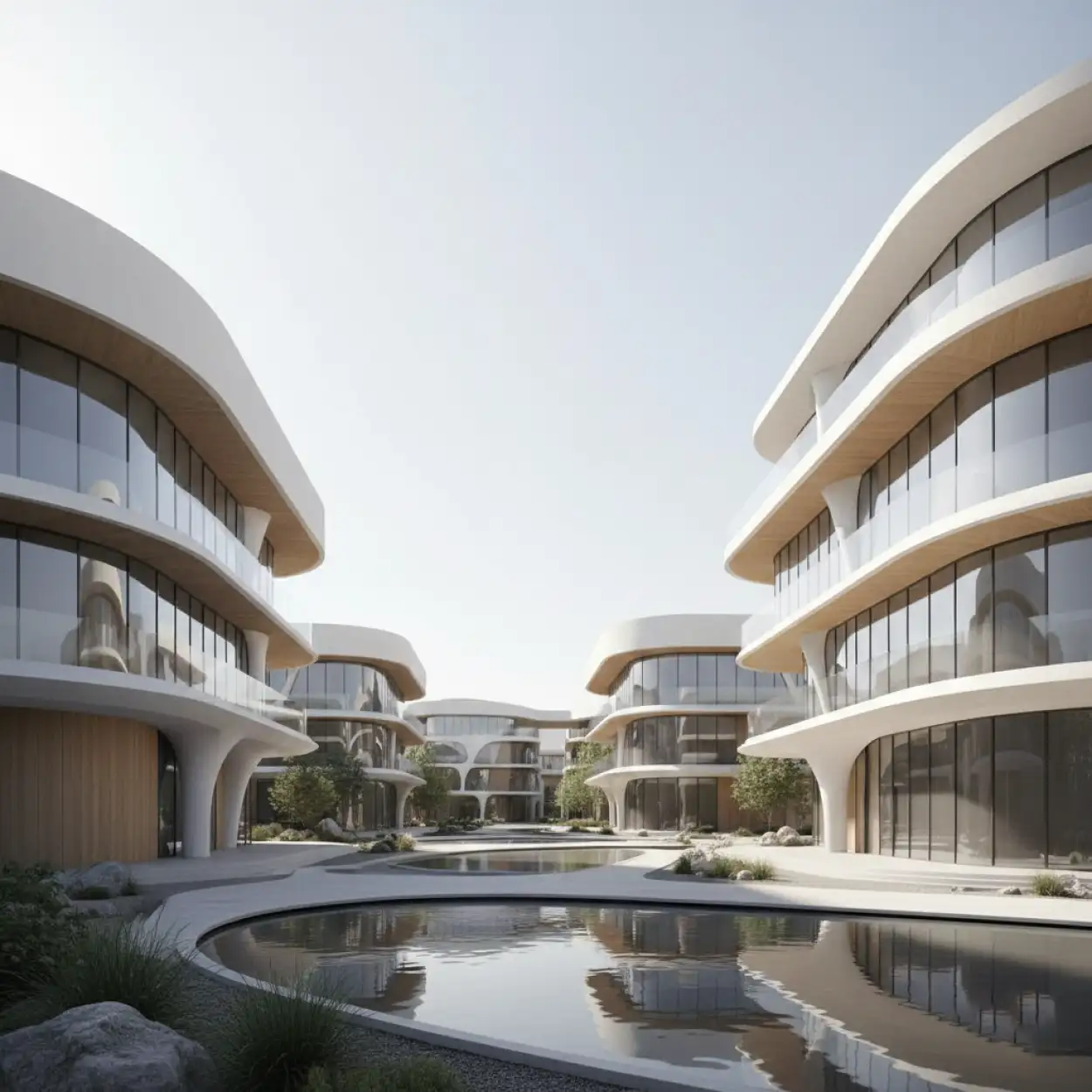 real estate marketing wallpaper modern business style