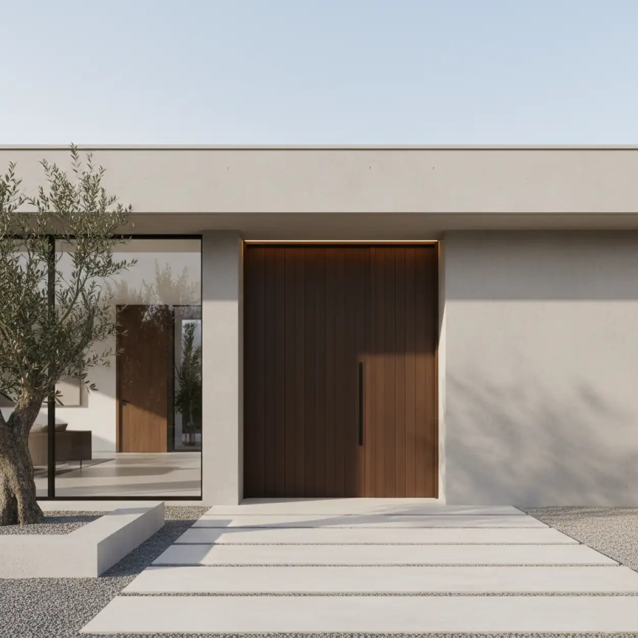 real estate marketing wallpaper with house exterior