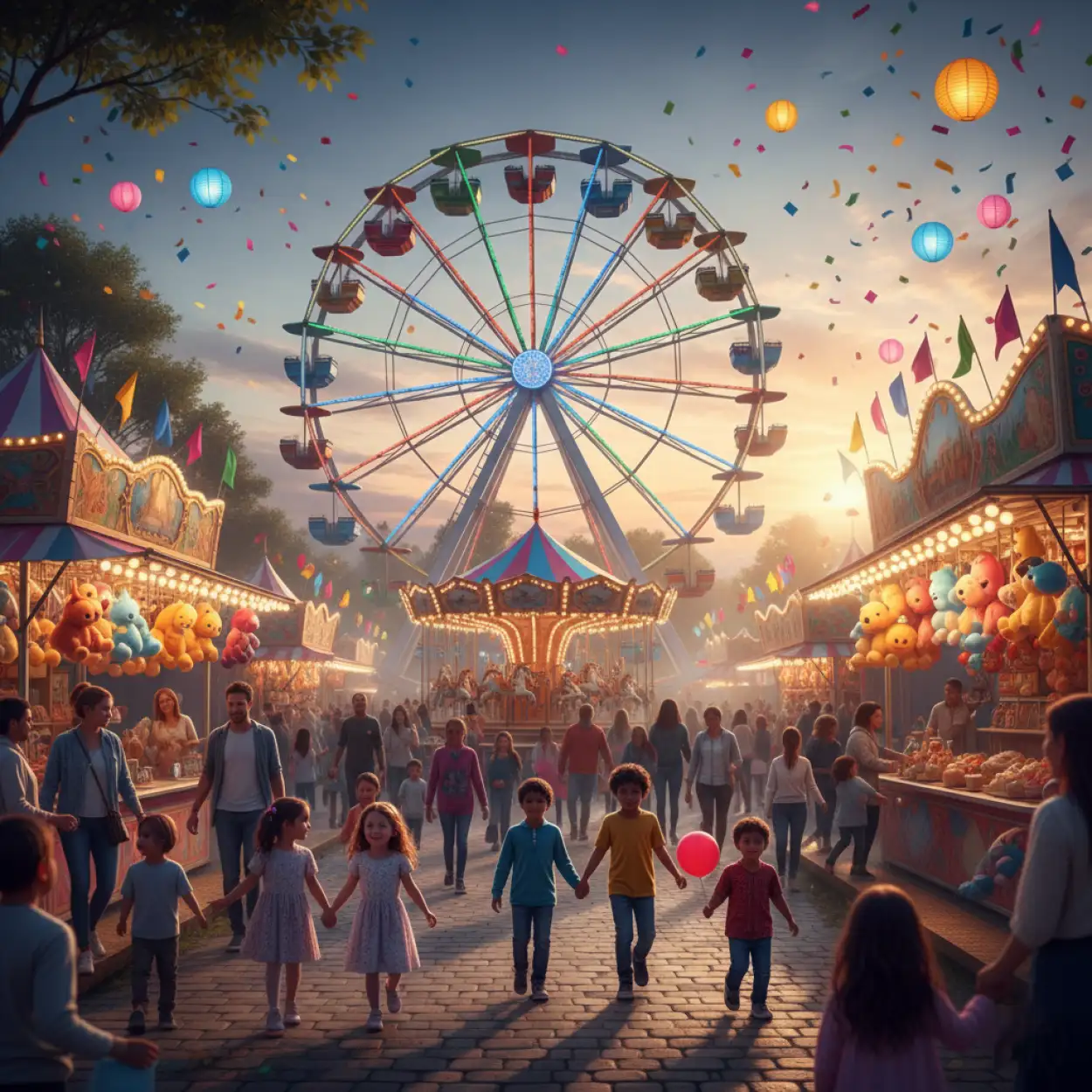 realistic indian school ground children day background