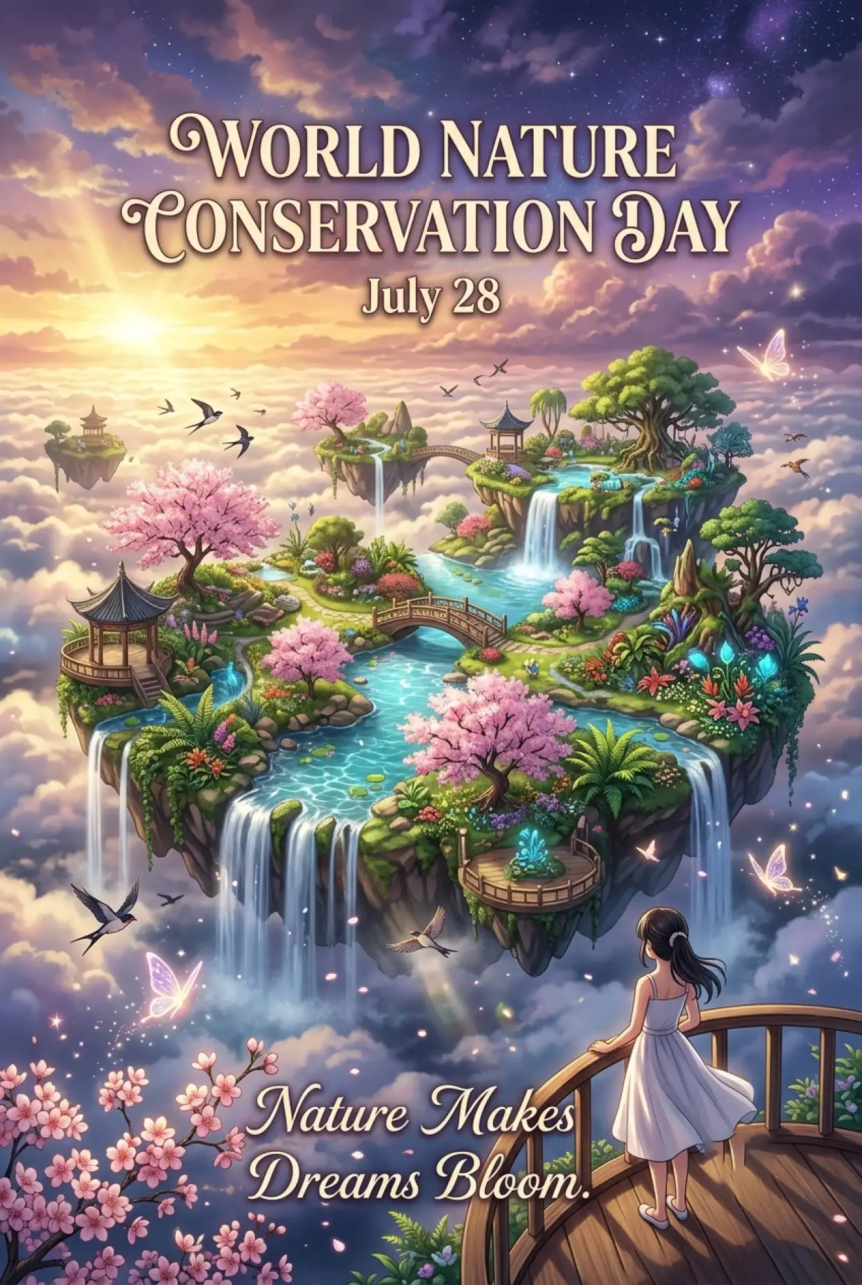 Free Download Realistic Nature Conservation Background - High Quality World Nature Conservation Day 2026 Background Image