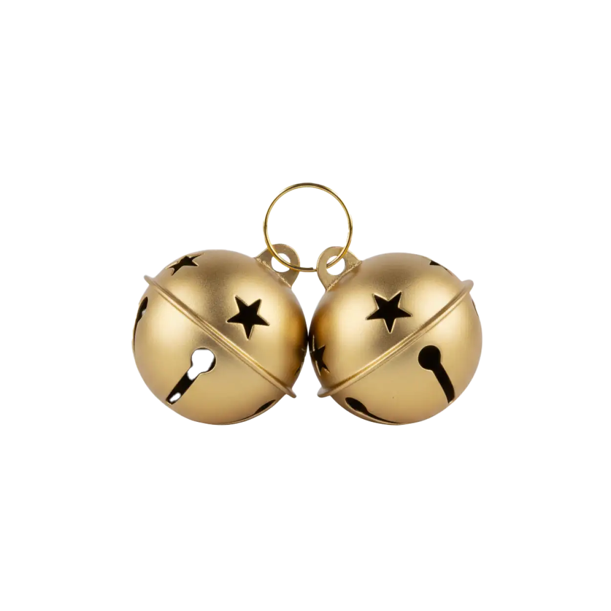 Free Download Red And Gold Christmas Bells Png Festive Style - High Quality Christmas Bells Png PNG Image