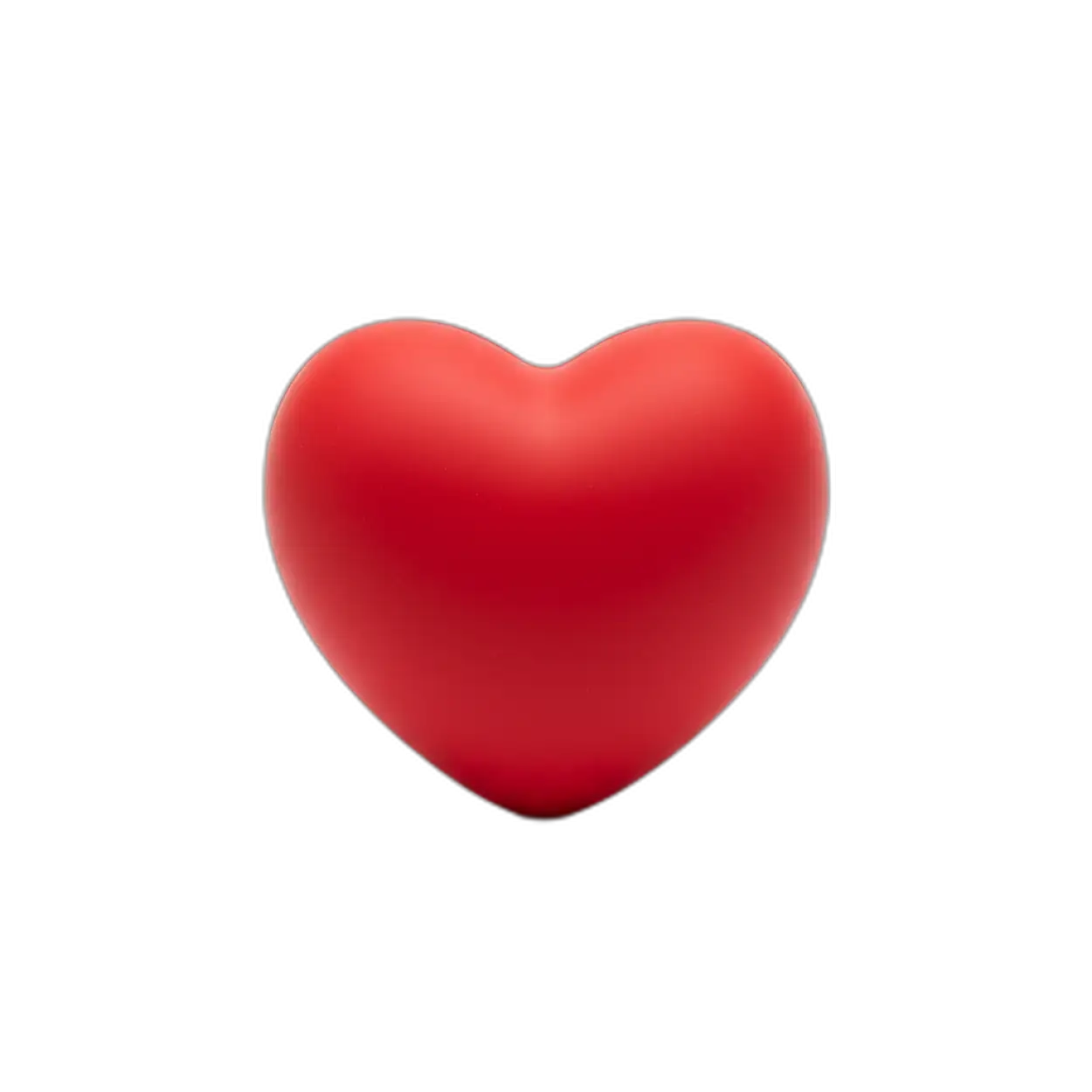 red heart png creative design