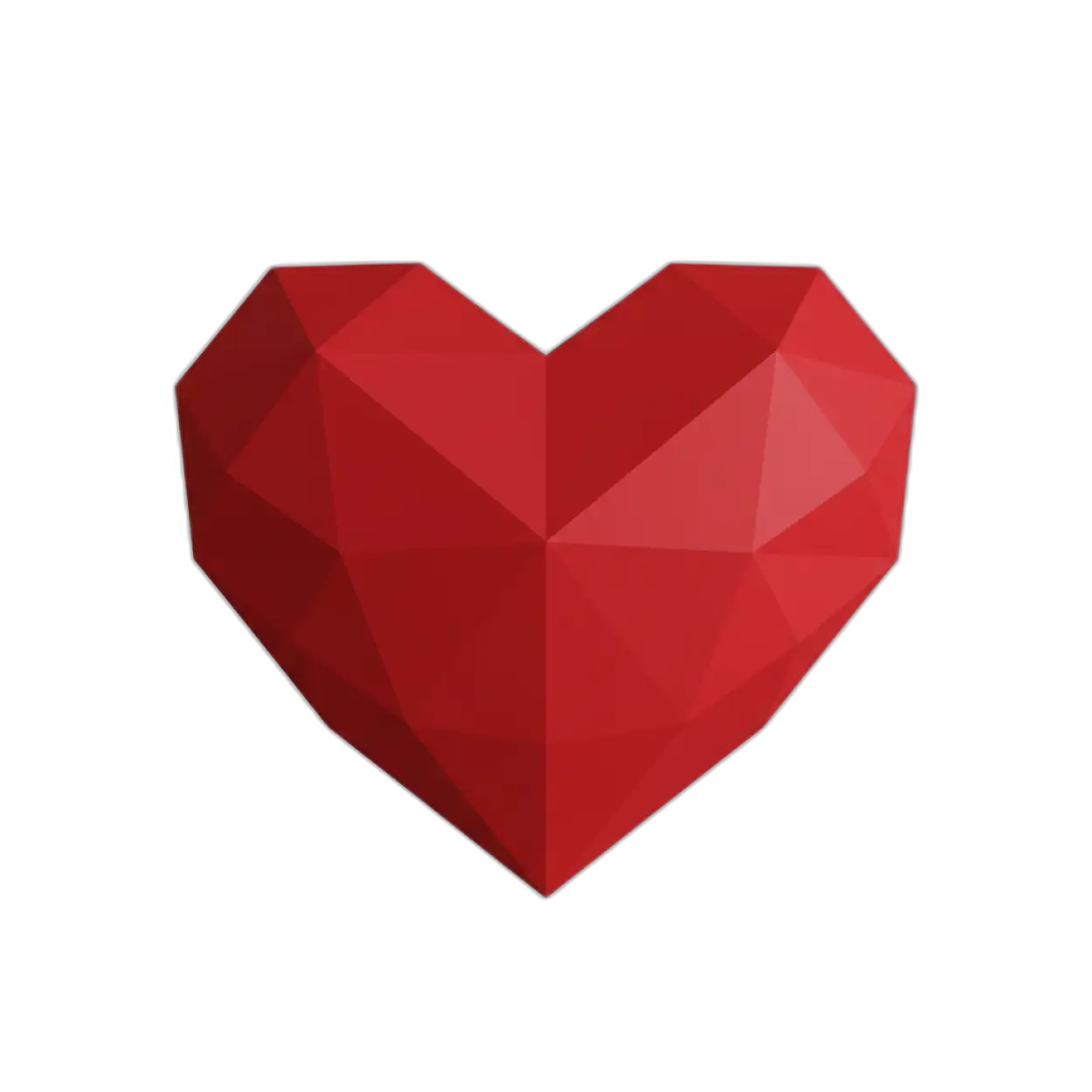red heart png for mobile editing