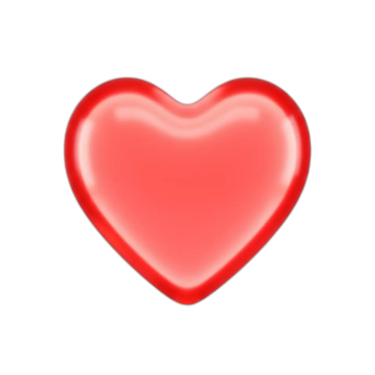 red heart png symbol transparent
