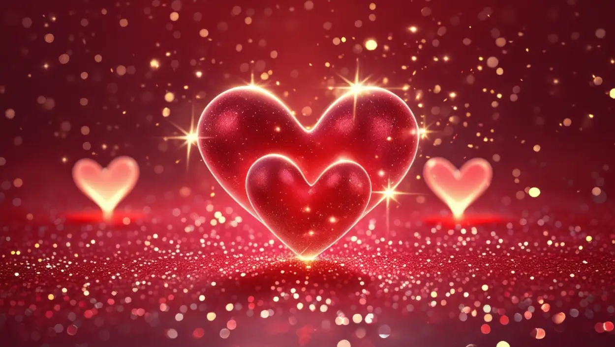 sparkle background with fairy light effect
