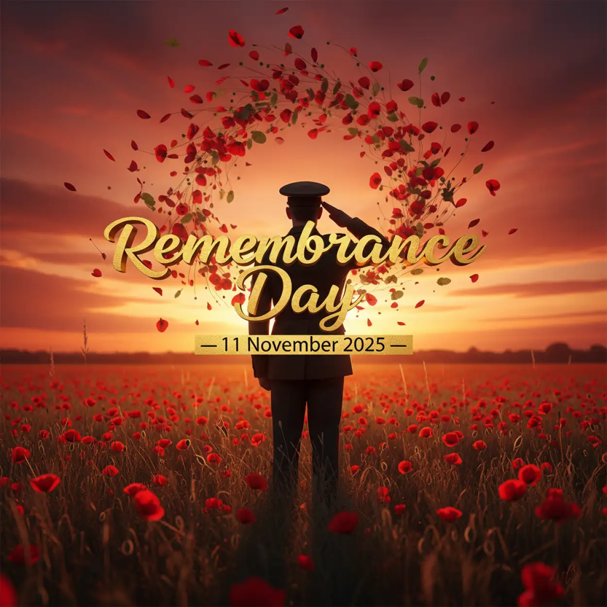 remembrance day 2025 banner design template