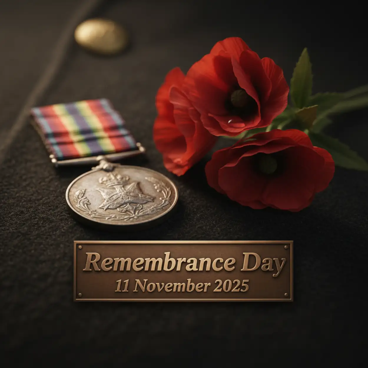 remembrance day 2025 HD poster design free download