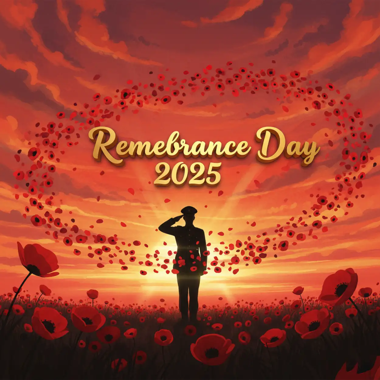 remembrance day 2025 thank you message for veterans