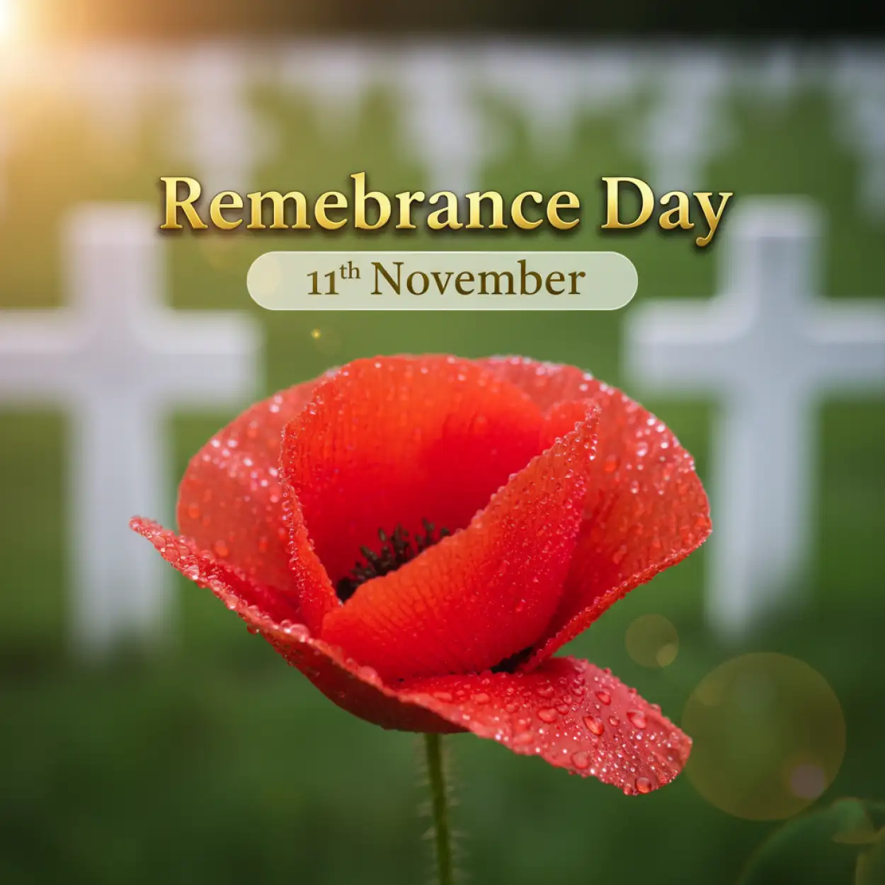 remembrance day poppy flower meaning