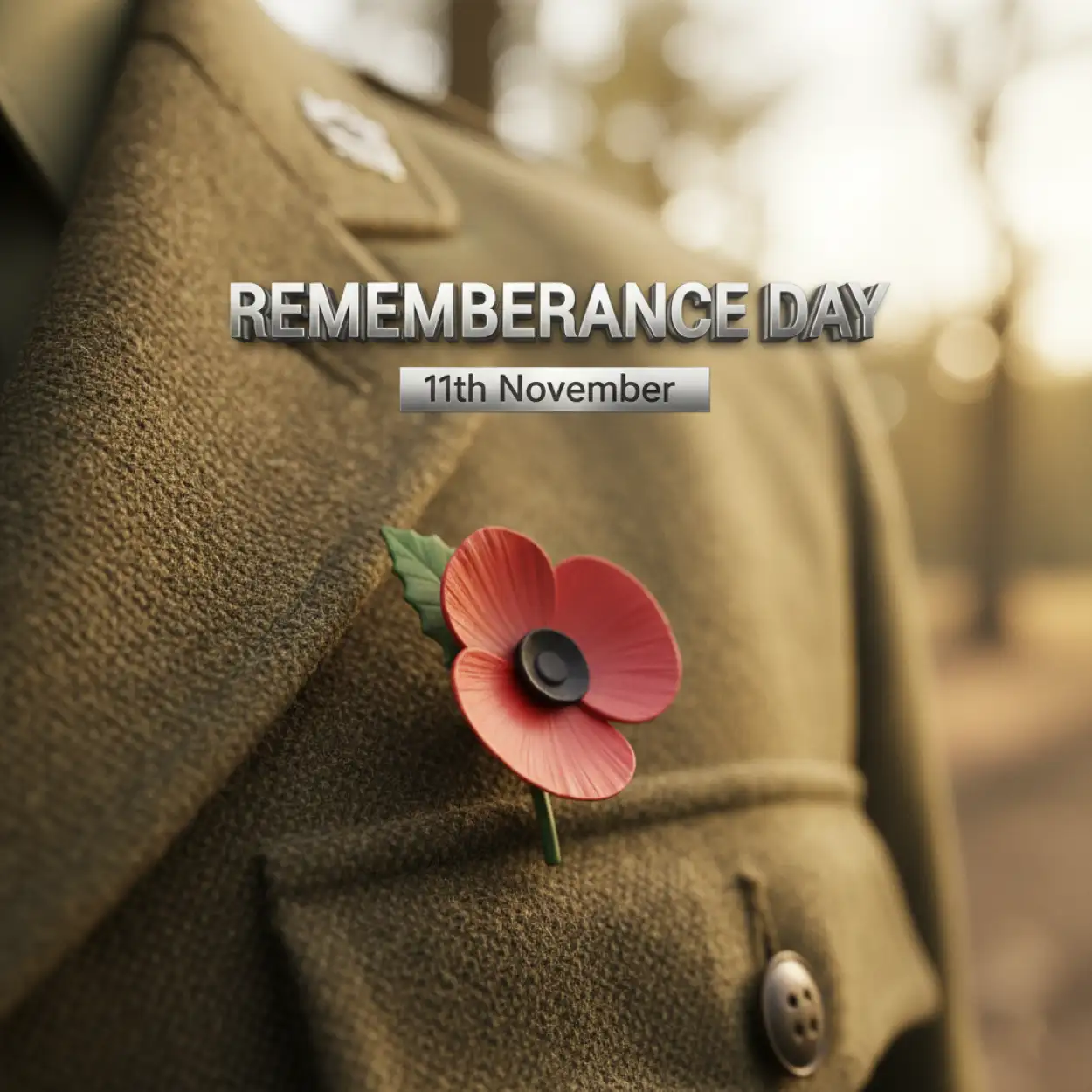 remembrance day poster template for school project