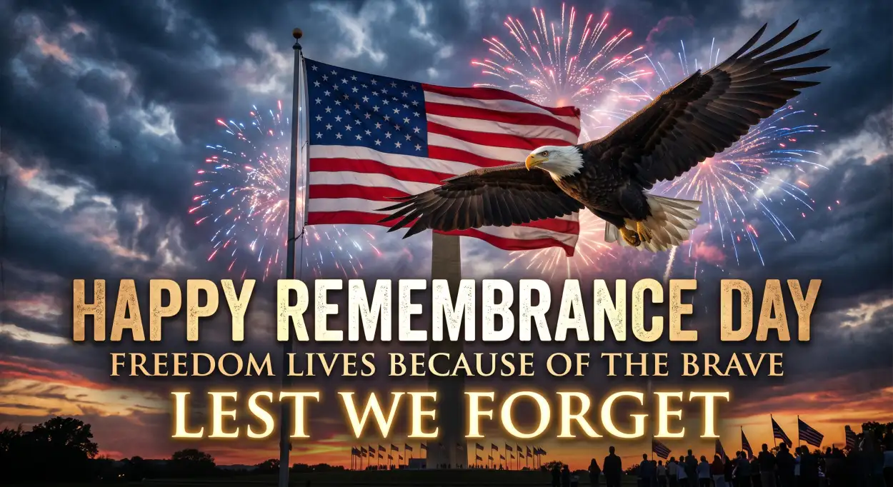 Free Download Remembrance Day Usa 2026 Freedom Honor Graphics - High Quality Remembrance Day Usa 2026 Image
